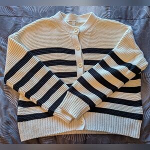 Alex Mill Cream Nico Knit Cardigan